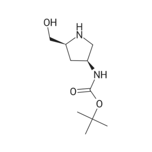 (3S,5S)-5-(Hydroxymethyl)-3-pyrrolidinyl]-carbamic acid tert-butyl ester CAS:663948-85-4