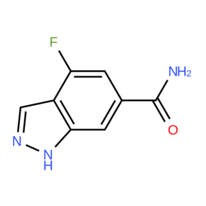 4-fluoro-1H-indazole-6-carboxamide CAS:2089334-42-7