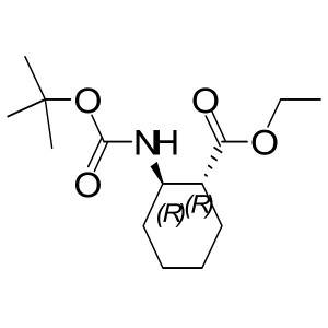 (1R,2R)-ethyl 2-(tert-butoxycarbonyl)cyclohexanecarboxylate CAS:2361926-29-4