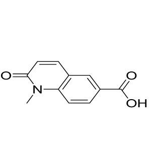1-methyl-2-oxo-1,2-dihydroquinoline-6-carboxylic acid CAS:23845-05-8