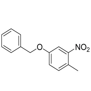 1-((4-methyl-3-nitrophenoxy)methyl)benzene CAS:24239-67-6