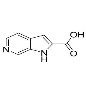 1H-pyrrolo[2,3-c]pyridine-2-carboxylic acid CAS:24334-20-1
