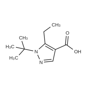 5-tert-butyl-1-ethyl-1H-pyrazole-3-carboxylic acid  CAS:1368625-51-7
