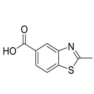 2-methylbenzo[d]thiazole-5-carboxylic acid CAS:24851-69-2