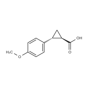 (1R,2R)-2-(4-Methoxyphenyl)cyclopropanecarboxylic Acid CAS:5087-21-8
