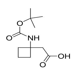 2-(1-(tert-butoxycarbonyl)cyclobutyl)acetic acid CAS:249762-02-5