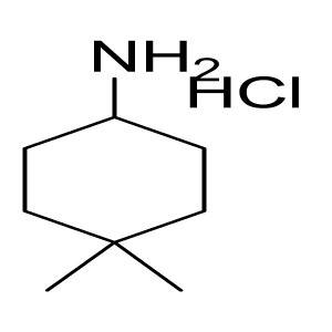 4,4-dimethylcyclohexanamine hydrochloride CAS:25834-99-5