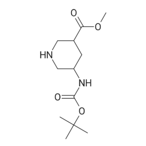 Methyl 5-(tert-butoxycarbonylamino)piperidine-3-carboxylate CAS:903094-67-7