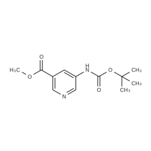 Methyl 5-((tert-butoxycarbonyl)aMino)nicotinate CAS:168618-38-0