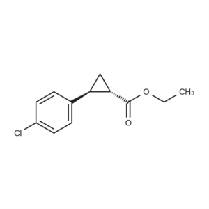 (1S,2S)-Ethyl 2-(4-chlorophenyl)cyclopropanecarboxylate CAS:345905-96-6