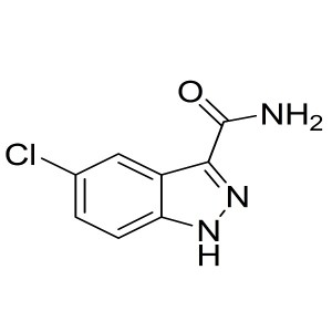 5-chloro-1H-indazole-3-carboxamide CAS:28751-70-4