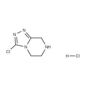 3-Chloro-5,6,7,8-tetrahydro-[1,2,4]triazolo[4,3-a]pyrazine hydrochloride CAS:1956369-87-1