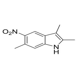 2,3,6-trimethyl-5-nitro-1H-indole CAS:289685-81-0