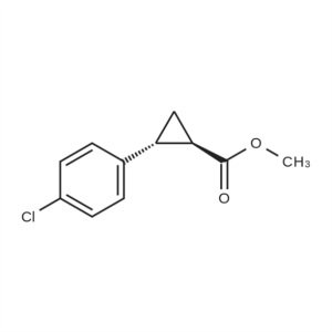 Ethyl (1R,2R)-2-(4-chlorophenyl)cyclopropane-1-carboxylate CAS:207279-36-5