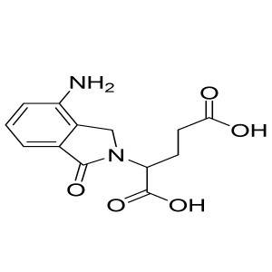 2-(4-amino-1-oxoisoindolin-2-yl)pentanedioic acid CAS:295357-66-3