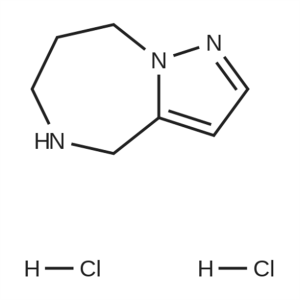 5,6,7,8-Tetrahydro-4H-pyrazolo[1,5-a][1,4]diazepinedihydrochloride CAS:2682114-27-6