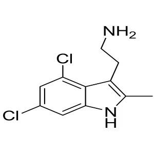 2-(4,6-dichloro-2-methyl-1H-indol-3-yl)ethanamine CAS:299165-92-7