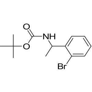 1-(2-Bromo-phenyl)-ethyl]-carbamic acid tert-butyl ester CAS:108639-99-2