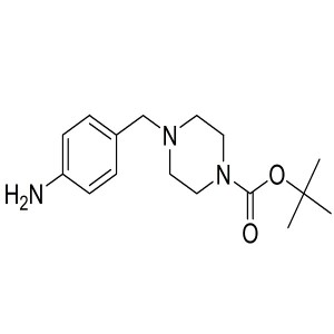 tert-butyl 4-(4-aminobenzyl)piperazine-1-carboxylate CAS:304897-49-2