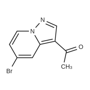 1-(5-Bromopyrazolo[1,5-a]pyridin-3-yl)ethan-1-one CAS:1101120-91-5