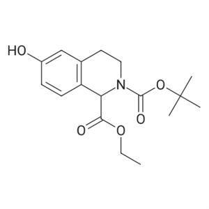 2-tert-butyl 1-ethyl 6-(tert-butoxycarbonyloxy)-3,4-dihydroisoquinoline-1,2(1H)-dicarboxylate