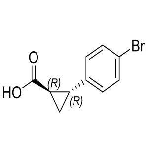 (1R,2R)-2-(4-broMophenyl)cyclopropanecarboxylic acid CAS:31501-85-6
