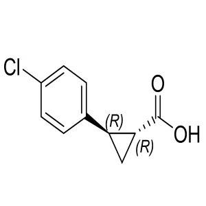(1R,2R)-2-(4-chlorophenyl)cyclopropanecarboxylic acid CAS:31501-86-7