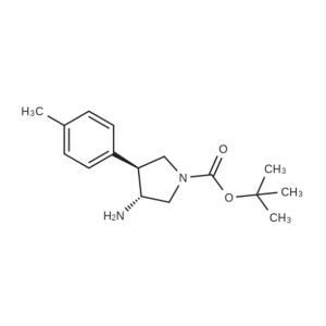 trans-tert-butyl 3-amino-4-(pyridin-2-yl)pyrrolidine-1-carboxylate CAS:2351002-30-5