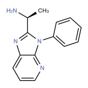 (S)-1-(3-Phenyl-3H-imidazo[4,5-b]pyridin-2-yl)ethanamine CAS:1393176-14-1