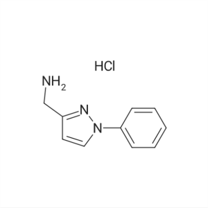 (1-Phenyl-1H-pyrazol-3-yl)methanamine hydrochloride CAS:1170903-85-1