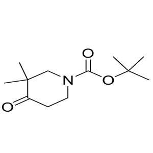 tert-butyl 3,3-dimethyl-4-oxopiperidine-1-carboxylate CAS:324769-06-4