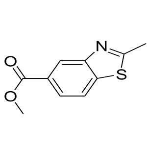 methyl 2-methylbenzo[d]thiazole-5-carboxylate CAS:32770-98-2