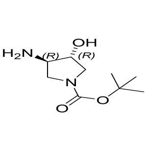 (3R,4R)-tert-butyl 3-amino-4-hydroxypyrrolidine-1-carboxylate CAS:330681-18-0