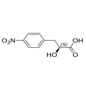 (S)-2-hydroxy-3-(4-nitrophenyl)propanoic acid CAS:33173-27-2