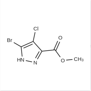 Methyl 5-bromo-4-chloro-1H-pyrazole-3-carboxylate CAS:1934275-37-2