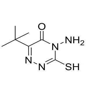 4-amino-6-tert-butyl-3-mercapto-1,2,4-triazin-5(4H)-one CAS:33509-43-2