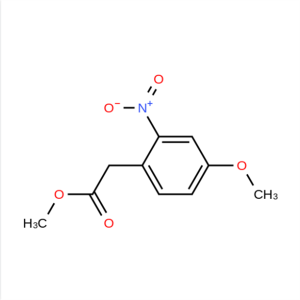 Methyl 2-(4-methoxy-2-nitrophenyl)acetate CAS:90923-03-8