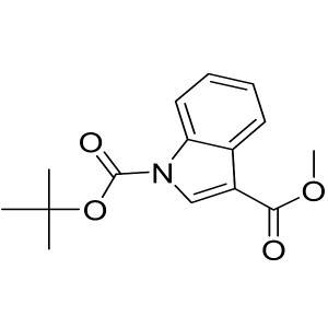 1-tert-butyl 3-methyl 1H-indole-1,3-dicarboxylate CAS:338760-26-2