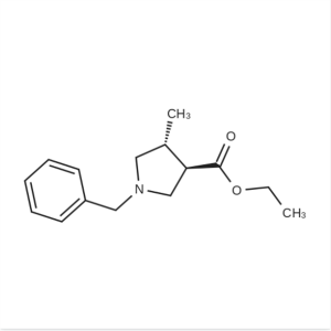 Ethyl (3R,4R)-1-benzyl-4-methylpyrrolidine-3-carboxylate CAS:1260601-85-1