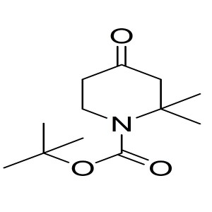 tert-butyl 2,2-dimethyl-4-oxopiperidine-1-carboxylate CAS:346593-03-1