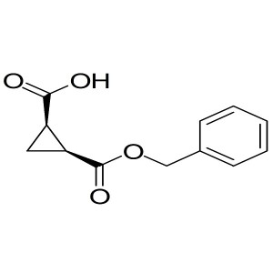 cis-2-((Benzyloxy)carbonyl)cyclopropanecarboxylic acid CAS:53229-58-6