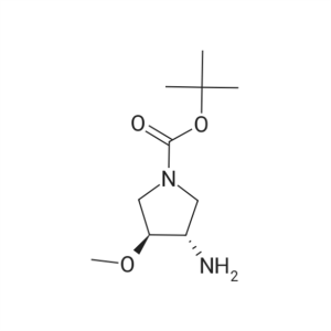 trans-tert-Butyl 3-amino-4-methoxypyrrolidine-1-carboxylate CAS:429673-79-0