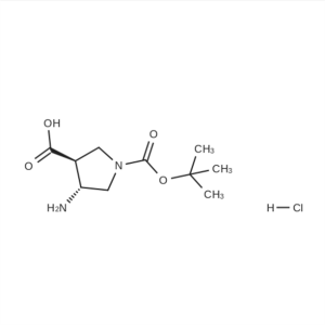 trans-4-Amino-1-(tert-butoxycarbonyl)pyrrolidine-3-carboxylic acid
