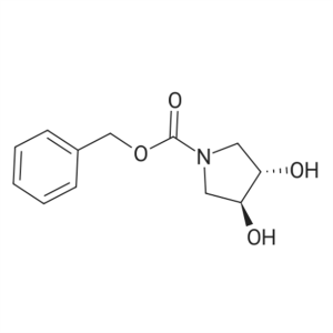 (3S,4S)-Benzyl 3,4-dihydroxypyrrolidine-1-carboxylate CAS:596793-30-5