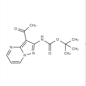 tert-butyl 3-acetylpyrazolo[1 ,5-a]pyridin-5- ylcarbamate CAS:1101120-86-8