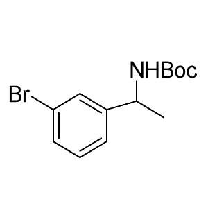 tert-butyl 1-(3-bromophenyl)ethylcarbamate CAS:375853-98-8