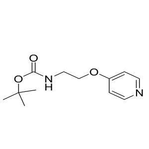 tert-butyl 2-(pyridin-4-yloxy)ethylcarbamate CAS:379264-77-4