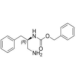 (R)-benzyl 1-amino-3-phenylpropan-2-ylcarbamate CAS:400652-48-4