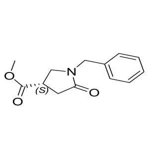(S)-methyl 1-benzyl-5-oxopyrrolidine-3-carboxylate CAS:428518-44-9