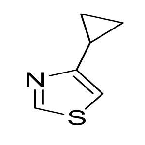 4-cyclopropylthiazole CAS:433217-34-6